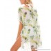 Women Chiffon Beachwear Cover up Cardigan Swimsuit Stylish Tassel Bathing Suit Cover ups Pineapple B07CW12L6B